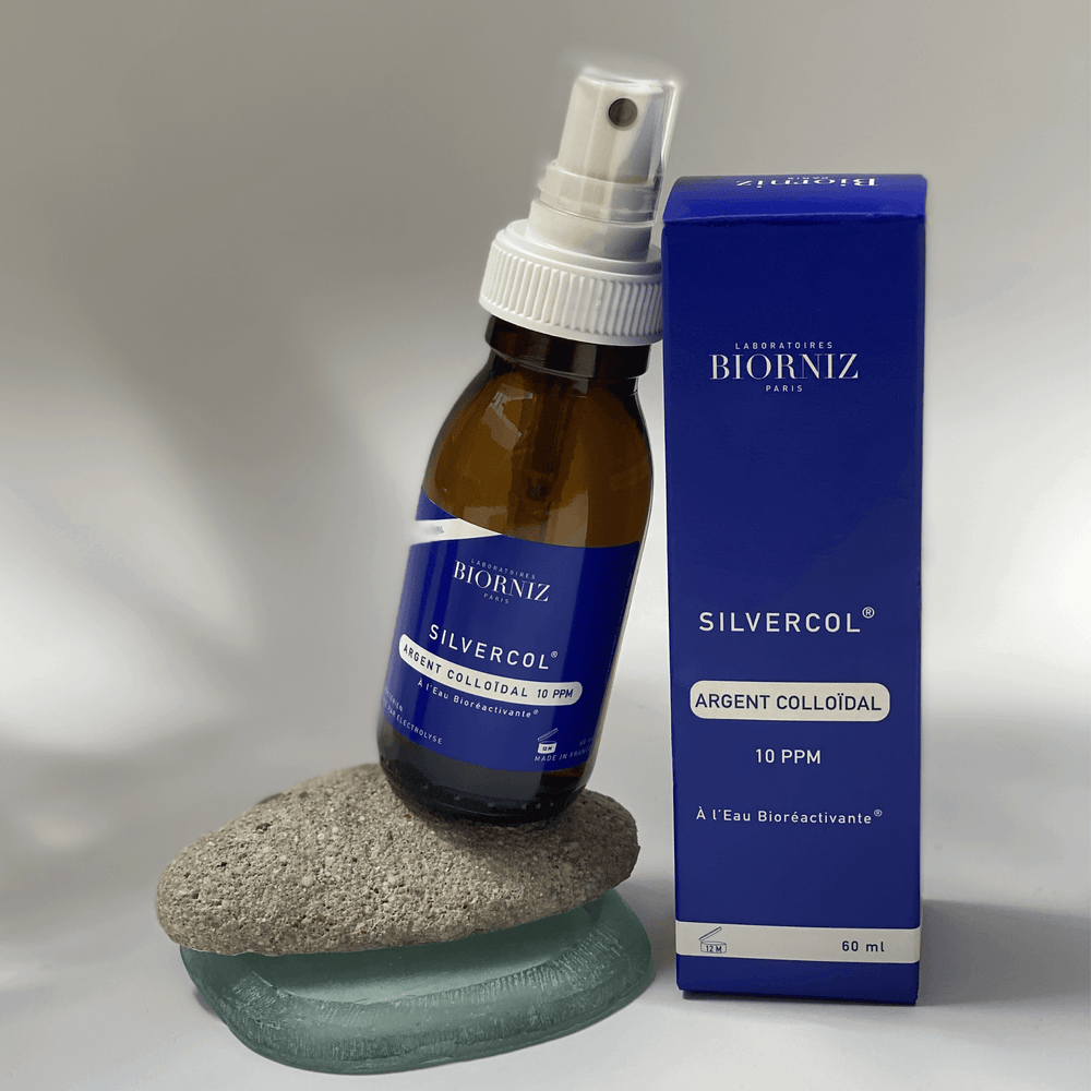 Spray en verre d'Argent Colloïdal 10 PPM - Santé et bien-être au quotidien