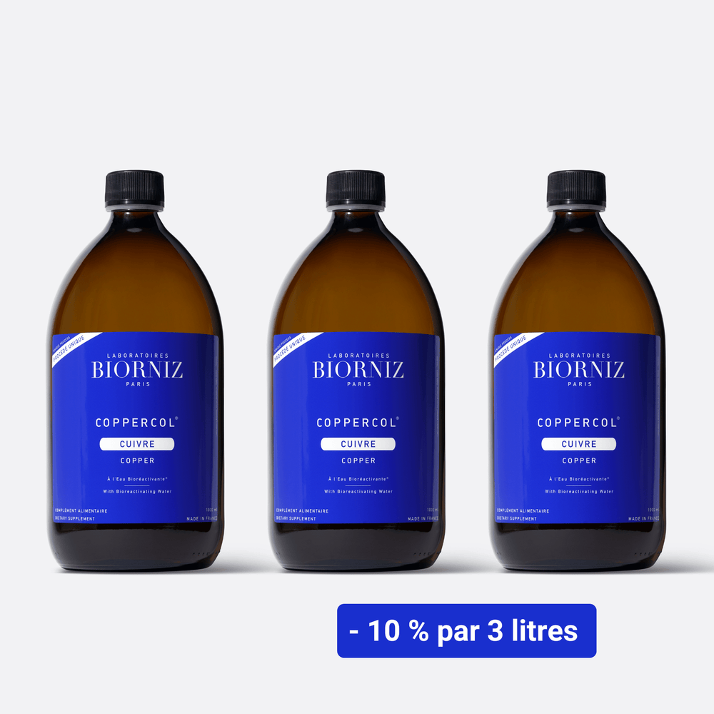 COPPERCOL® Cuivre liquide - LABORATOIRES BIORNIZ
